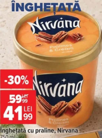 Nirvana Înghețată cu praline 750ml