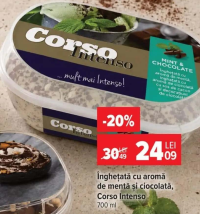 Corso Intenso Înghețată cu aromă de mentă și ciocolată 700ml