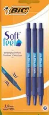 Set x 3 pix Bic Soft Feel