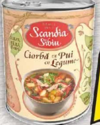 SCANDIA SIBIU CIORBĂ, DIVERSE SORTIMENTE, 400G