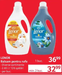 LENOR Balsam pentru rufe Diverse sortimente 2.65l / 126 spălări