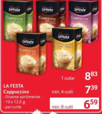 LA FESTA Cappuccino Diverse sortimente 10 x 12.5 g