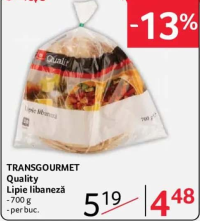 TRANSGOURMET QUALITY Lipie libaneză 700 g