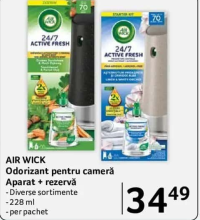 Air Wick Odorizant pentru cameră Aparat + rezervă 228 ml
