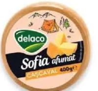 DELACO Cașcaval Sofia afumat 400g