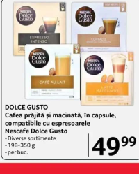 NESCAFÉ DOLCE GUSTO Cafea prăjită și măcinată în capsule Diverse sortimente 198-350 g