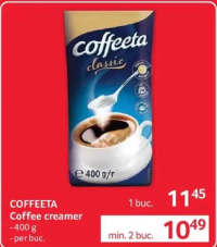 COFFEETA Coffee creamer 400 g