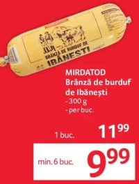 Mirdatod Brânză de burduf de Ibănești 300 g