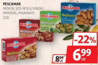 PESCAMAR MIDII ÎN SOS ROȘU/VERDE/IMPERIAL/MARINATE 111G