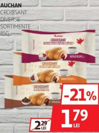Auchan Croissant Diverse Sortimente 85g