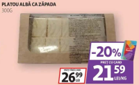 PLATOU ALBĂ CA ZĂPADA 300G