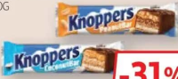 KNOPPERS BATON DE CIOCOLATĂ DIVERSE SORTIMENTE 40G