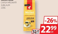 JULIUS MEINL CAFEA MĂCINATĂ JUBILÄUM 220G