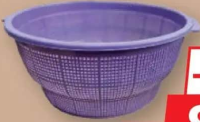 Strecurătoare rotundă din plastic 8L