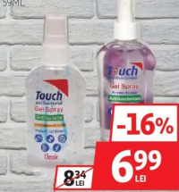 Touch Spray antibacterian clasic / violet 59ml