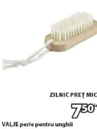 VALJE perie pentru unghii Lemn 4x10x3 cm