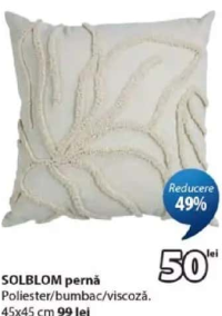 SOLBLOM perna 45x45 cm