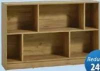 MOSBJERG bibliotecă 6 rafturi 120x80x29 cm