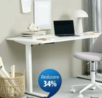 SVANEKE birou reglabil 70x140x70-119 cm