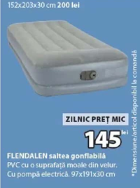 FLENDALEN saltea gonflabilă 97x191x30 cm