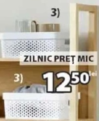 INFINITY Coș 11L Alb/gri 27x36x14 cm