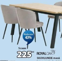 RISSKOV scaun