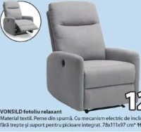 VONSILD fotoliu relaxant 78x111x97 cm