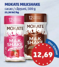 Mokate Milkshake cacao / căpșuni 500 g