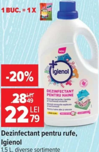 Igienol Dezinfectant pentru rufe 1.5 L