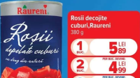 Rosii decojite cuburi Raureni 380 g