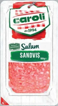 Caroli Salam sandviș feliat 100 g