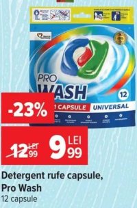 Pro Wash Detergent rufe capsule 12 capsule