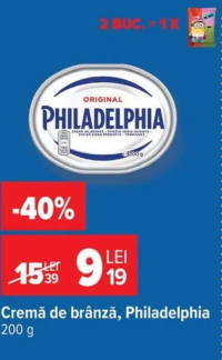 Philadelphia Cremă de brânză 200 g