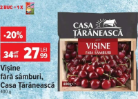 Casa Țărănească Vișine fără sâmburi 400 g