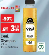 Olympus Ceai de munte, 500 ml, diverse sortimente