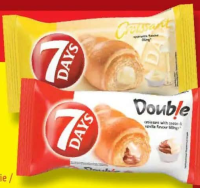 7 DAYS Croissant ciocolată-vanilie / spumant 60 g