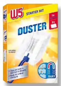 W5 Set de șters praful pămătuf + 3 rezerve 1 buc.