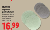 LIVARNO Suporturi pentru farfurii 1 set / 4 bucăți