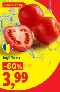 Roșii Roma caserolă 1 kg