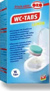 ORO Tablete igienizare și desfundare WC 16 buc.