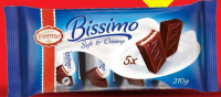 Confiserie Firenze Bissimo Mini Prăjituri cu cremă lapte și glazură cu cacao 210 g