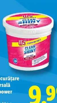 W5 Pastă curățare universală pink power 500 g