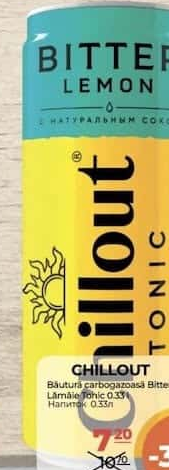 Chillout Bitter Lemon Tonic 0.275l