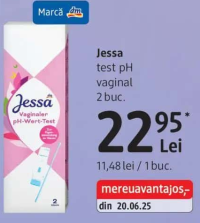 Jessa test pH vaginal 2 buc.