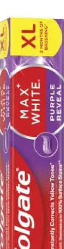 Colgate max white purple pastă de dinți 125 ml