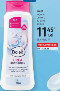 Balea loțiune de corp cu uree 400 ml