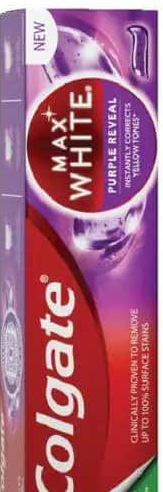 Colgate max white purple reveal pastă de dinți 75 ml