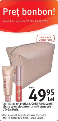 L'Oréal Paris Lumi produs selectat + pouch