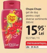 Chupa Chups gel de duș pentru copii diverse sortimente 300 ml