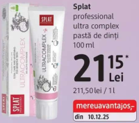 Splat professional ultra complex pastă de dinți 100 ml